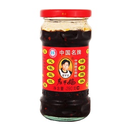 [40354] 老干妈 风味豆豉油制辣椒 280g | LGM Preserved Black Beans in Chili Oil 280g