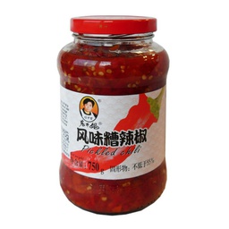 [40352] 老干妈 风味糟辣椒 750g | LGM Pickled Chili 750g