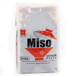 [50125] SHINJYO Miso Soybean Paste 500g/bag | 新庄 味增酱 500g (Dark/深色)