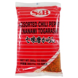 [40744] S&B Assorted Chili Pepper (nanami togarashi) 300g | S&B 七味辣椒粉 300g