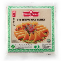 [80327] Spring Home TYJ Spring Roll Pastry 215mmX215mm 550g | 第一家 春卷皮 550g