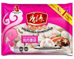 [80139] FF Chicken and Mushroom Dumplings 400g | 香源 鸡肉香菇水饺 400g