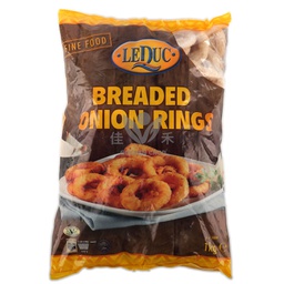 [80233] Le Duc Breaded Onion Rings 1kg | Le Duc洋葱圈(带面包糠)1kg