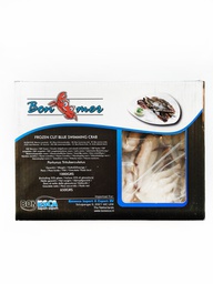 [80746] Bonemer Blue Swimming Crab Cut 1kg (Net 800g）| 梭子蟹 (半切)1kg (Net 800g)