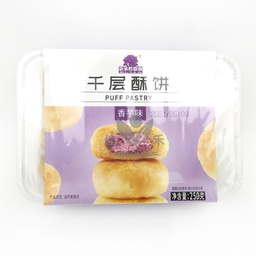 [60802] 果子町园道 千层酥 香芋味 250g | GZTYD Puff Pastry Taro 250g