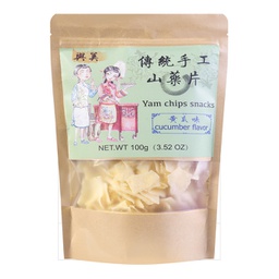 [61295] 与美 山药脆片 黄瓜味 188g | Yumei Yam Chips Snacks Cucumber Flavor 188g