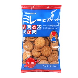 [60876] 日本 网红 野村粗粮小饼干 0淀粉 130g | JP Nomura Biscuit Salt Flavor 130g