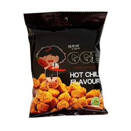 [61158] TW GGE Wheat Crackers Hot Chili Flavor 80g | 张君雅小妹妹 麻辣味 休闲丸子 80g