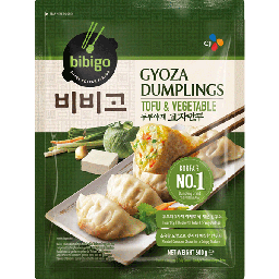 [80090] BIBIGO Gyoza Tofu&Vegatable 600g | 必品阁 豆腐蔬菜煎饺 600g