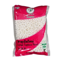 [30257] 玉叶牌 西米 大 400g | White Large Tapioca Pearls 400g