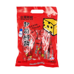 [61168] TW QinQin Cheese Flavor Cookies 250g | 台湾亲亲 起司酥饼 250g