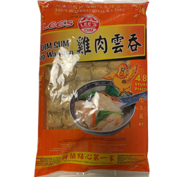 [80234] Lee's Chicken Wan Tan 48pcs 760g | 鸡肉云吞 48个装 760g