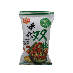 [61200]  旺旺 嚼代双椒 80g | Want Want Mix Pack Spice Slice & Green Pea 80g