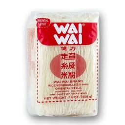 [30805] Wai Wai 健力米粉 400g | Wai Wai Oriental Style Rice Vermicelli 400g