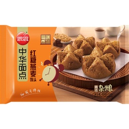 [80347] SYNEAR Brown Sugar Bun Oats Flavor 420g | 思念 红糖燕麦馒头 420g