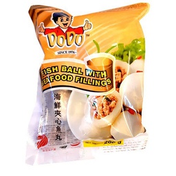 [80130] DODO Fish Ball With Seafood Fillings 200g | DODO 海鲜包心鱼丸 200g