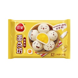 [80328] SQ Creamy Custard Bun 360g | 三全 奶黄包 360g