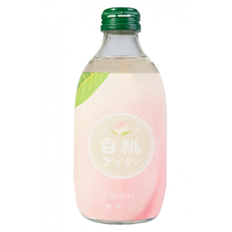 [60214] 日本 Tomomasu 桃子 苏打饮料 300ML | JP Tomomasu Peach Soda 300ML