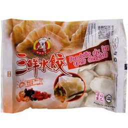 [80263] MF Delights Dumplings 440g | 蒙福 三鲜水饺 440g