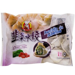 [80259] MF Chives Dumplings 440g | 蒙福 韭菜水饺 440g