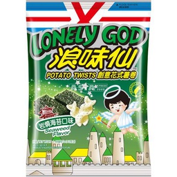 [61741] 旺旺 浪味仙 海苔味 42g | Want Want Lonely God Potato Twist Seaweed 42g