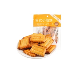 [60838] 日式小馅饼 蛋黄味 70g | Japanese Patties Egg Yolk Flavor 70g