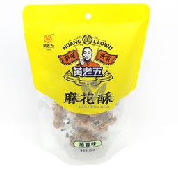 [60696] 黄老五 麻花酥 葱香味 108g | Dough Twist Green Onion 108g