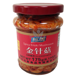 [20241] Yumei Spicy Enoki Mushroom 175g | 与美 金针菇 辣味 175g
