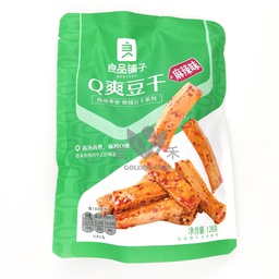 [60590] Bestore Bean Curd Hot & Spicy Strips 128g | 良品铺子  Q爽豆干 麻辣味 128g