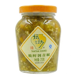 [40512] 坛坛乡 剁青椒 210g | TTX Chopped Green Chili 210g