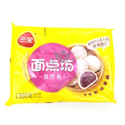 [80339] SQ Sweet Bean Paste Bun 360g | 三全 豆沙包 360g