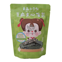 [60617] Bestore Seaweed Sesame Thins 35g | 良品铺子 芝麻夹心海苔 35g