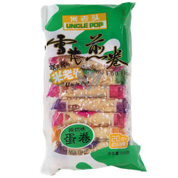 [60675] 米老头 雪花煎卷 椰奶味 150g | Coconut Flavor Egg Roll 150g 
