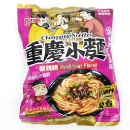 [30340] 阿宽 重庆小面 袋装 酸辣面 110g | AK Chongqing Instant Noodles Sour & Spicy Flavour 110g