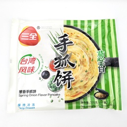[80335] SQ Pancake Spring Onion Flavor 320g | 三全 手抓饼 葱香味 320g