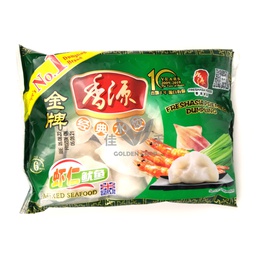 [80152] FF Mixed Seafood Dumplings 400g | 香源 金牌虾仁鱿鱼水饺 400g