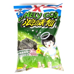 [61194] Want Want Lonely God Potato Twist Seaweed 70g | 旺旺 浪味仙 海苔味 70g