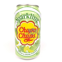 [60107] Chupa Chups Soda Melon & Cream 345 ml | Chupa Chups 瓜果味苏打 345ml