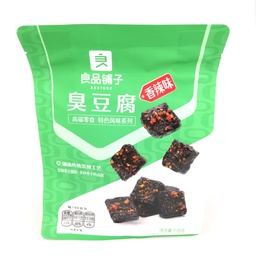 [60612] Bestore Fried Fermented Tofu Spicy 120g | 良品铺子 臭豆腐 120g