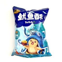 [60682] 刺猬阿甘 鱿鱼酥 原味 31g | CWAG Squid Crisp 31g