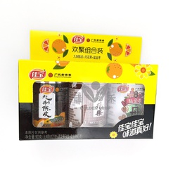 [60842] 佳宝 欢聚组合装(陈皮21g无花果24g盐金枣45g) | Jia Bao Mixed Preserved 90g