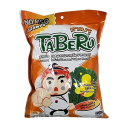 [61131] Taberu 韩式烤海苔零食烧烤味 40g | Taberu Korean Style Fried Seaweed Snack BBQ 40g