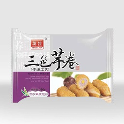 [80384] YJ Taro Cake in three Colour 350g | 英佳 三色芋卷 350g