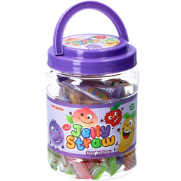 [61116] Speshow 什锦 迷你果冻条 800g | Speshow Mini Jelly Straw Jar 800g