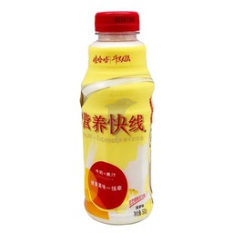 [60442] YYKX Milk- flavored drink(Pineapple) 483ml | 娃哈哈 营养快线 菠萝味 483ml