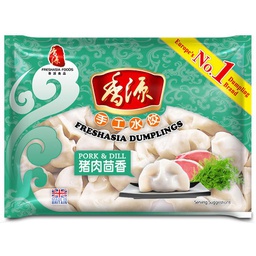 [80164] FF Pork & Dill Dumplings 400g | 香源 猪肉茴香水饺 400g