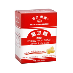 [30264] 珠江桥 黄冰糖 454g | PRB Yellow Rock Sugar 454g