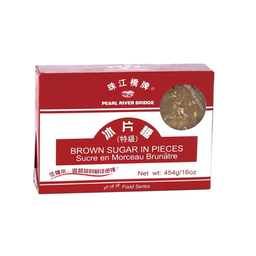 [30089] 珠江桥 冰片糖 454g | PRB Brown Sugar in Pieces 454g