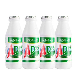 [60409] Wahaha Vitamin A&D Calcium Soft Drink 4*220g | 娃哈哈 AD钙奶 4*220g