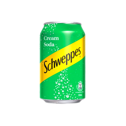 [60348] Schweppes Cream Soda Drink 330ml | 怡泉 汽水 330ml
